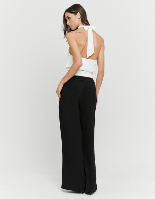 TALLY WEiJL, Pantaloni Neri a Gamba Dritta for Women