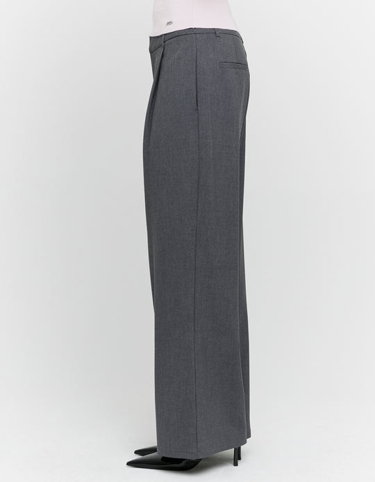 TALLY WEiJL, Pantaloni Grigi a Gamba Dritta for Women