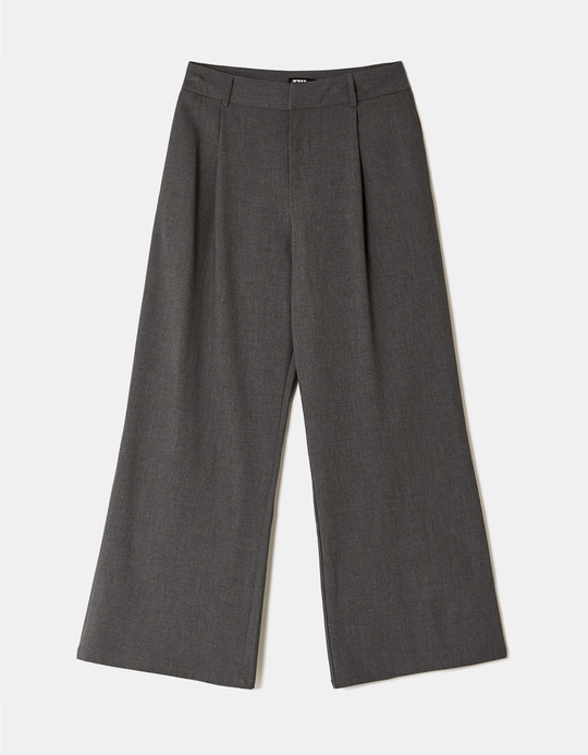 TALLY WEiJL, Grey Straight Leg Trousers for Women