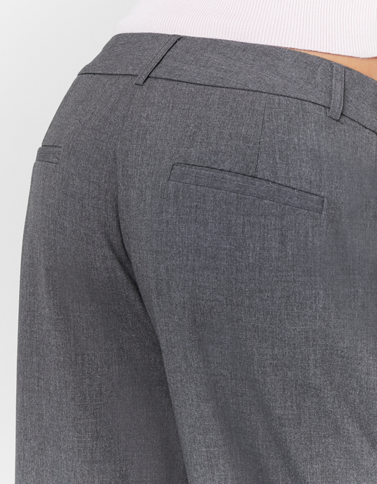 TALLY WEiJL, Pantaloni Grigi a Gamba Dritta for Women