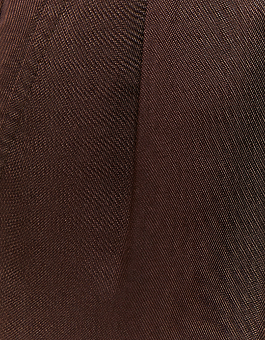 TALLY WEiJL, Pantalon Droit Taille Haute Brun for Women