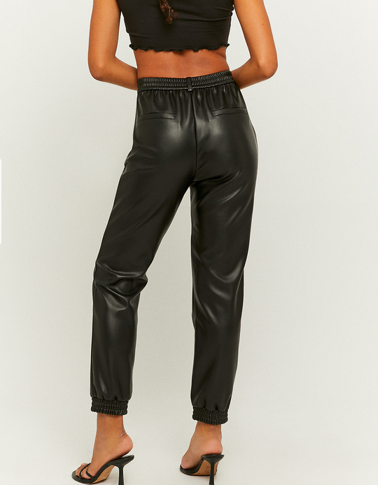 TALLY WEiJL, Schwarze High Waist Jogginghose for Women