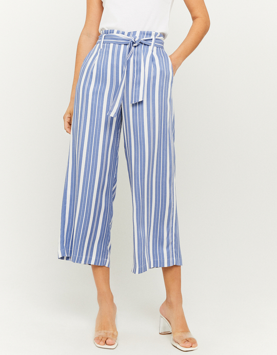 TALLY WEiJL, High Waist Lightweight Culotte Trousers for Women