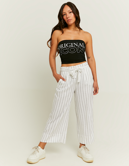 TALLY WEiJL, Pantalon Culotte Imprimé Avec Nœud for Women