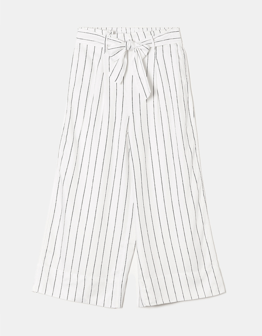 TALLY WEiJL, Pantalon Culotte Imprimé Avec Nœud for Women
