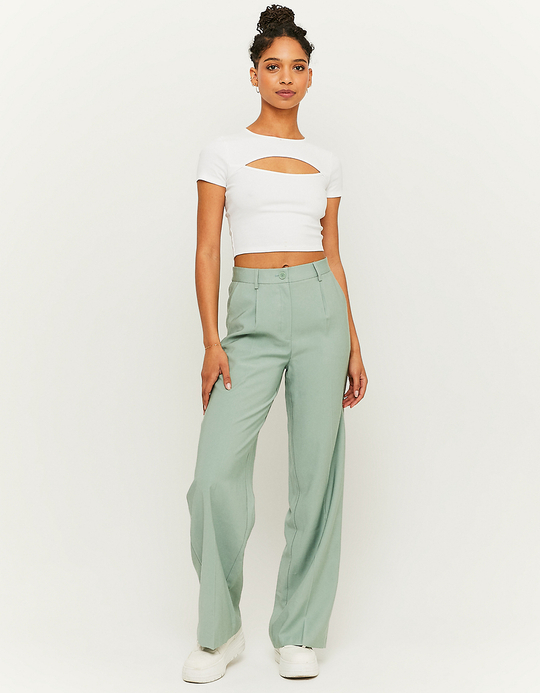TALLY WEiJL, Pantalon Taille Haute Jambe Large for Women