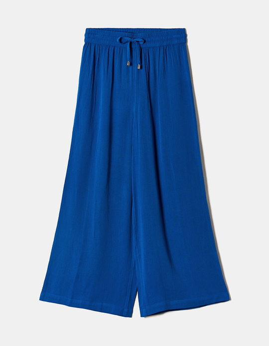 TALLY WEiJL, Παντελόνι Wide Leg Μπλε for Women