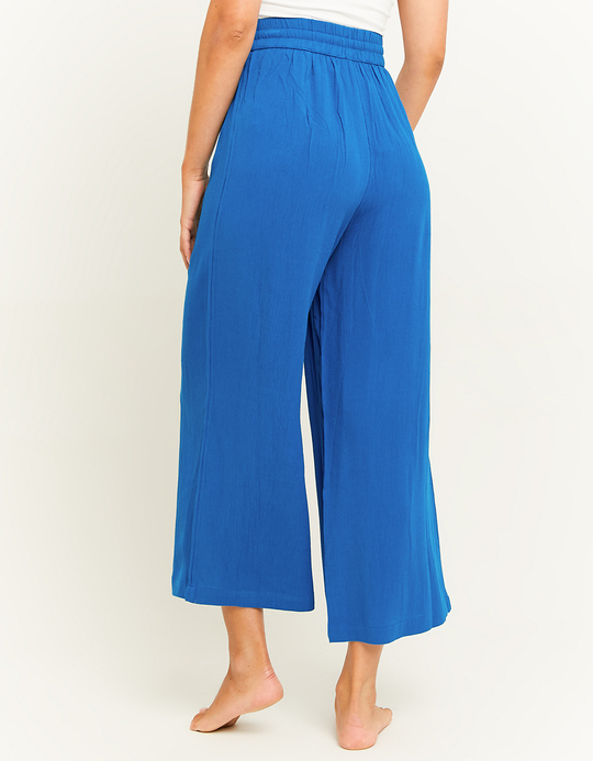 TALLY WEiJL, Παντελόνι Wide Leg Μπλε for Women