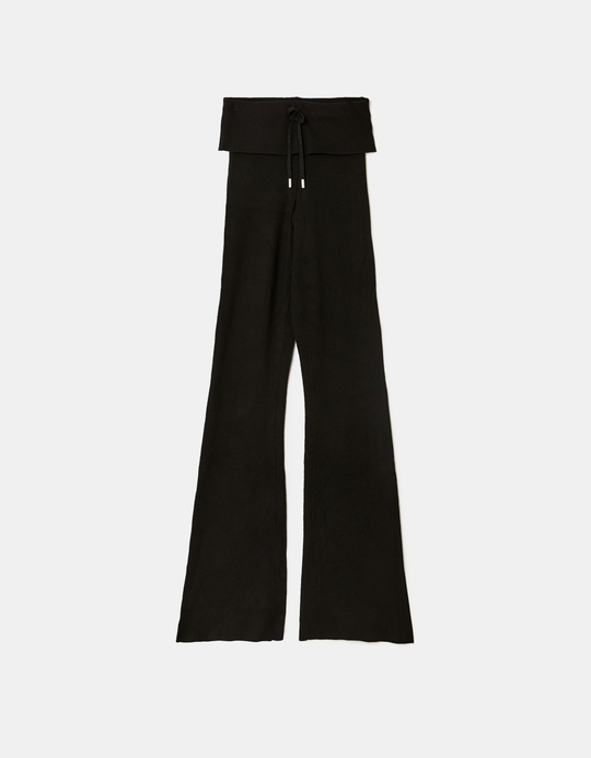 TALLY WEiJL, Black Knit Trousers for Women