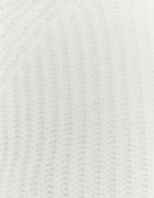 TALLY WEiJL, White Cropped Jumper for Women