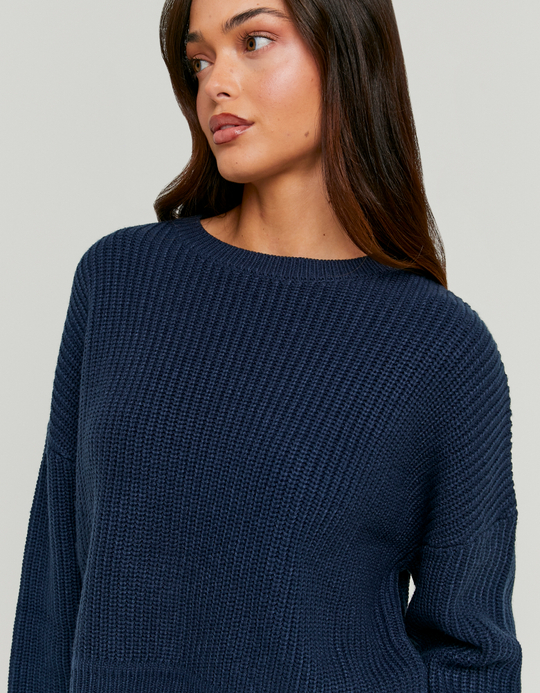 TALLY WEiJL, Blauer Strickpullover for Women