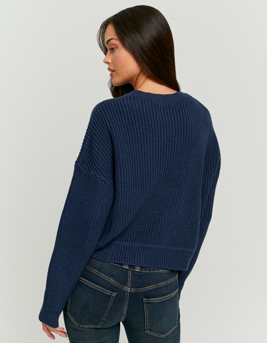 TALLY WEiJL, Blauer Strickpullover for Women