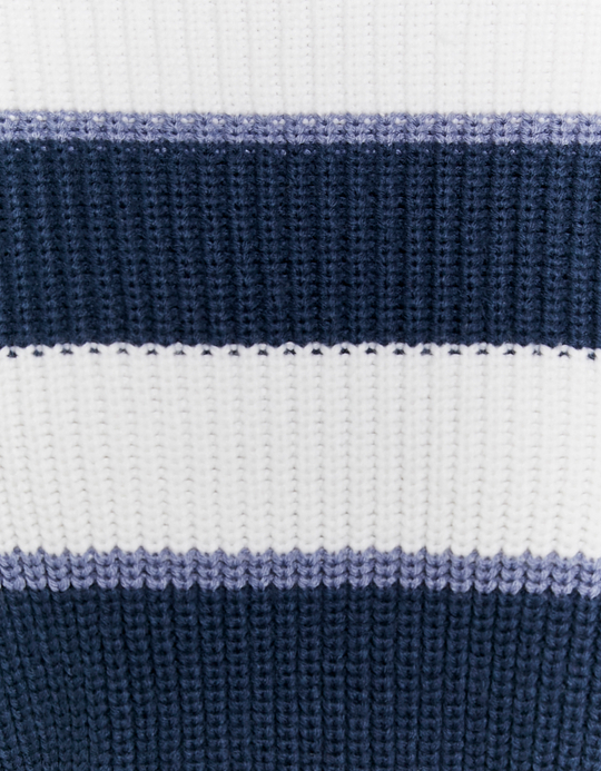 TALLY WEiJL, Blue Striped Knitted Jumper for Women