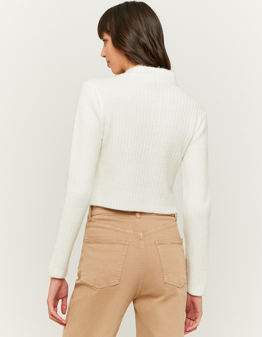 TALLY WEiJL, White Basic   Jumper for Women
