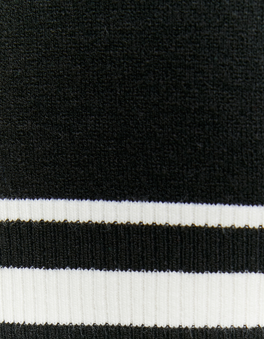 TALLY WEiJL, Schwarzer Pullover mit Streifen for Women