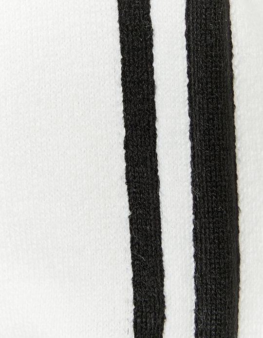 TALLY WEiJL, Weisser Pullover mit Streifen for Women
