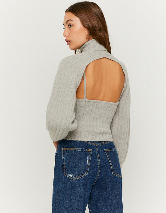 TALLY WEiJL, Maglione Corto con Collo Alto for Women