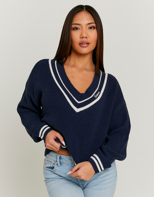 TALLY WEiJL, Blue Striped Jumper for Women