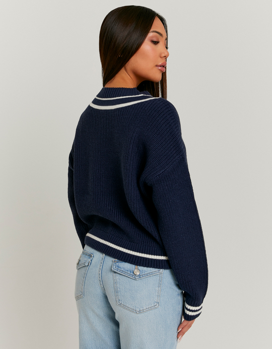 TALLY WEiJL, Blue Striped Jumper for Women