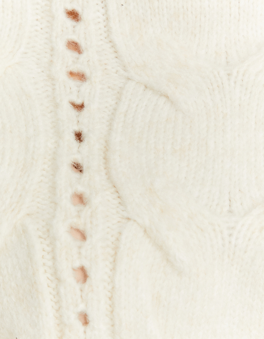 TALLY WEiJL, Maglione a Fili Intrecciati Beige for Women