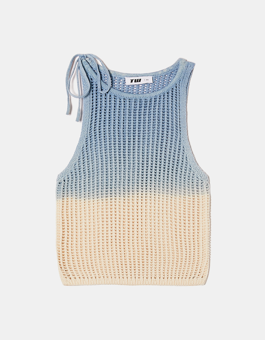 TALLY WEiJL, Dégradé Crochet Top for Women