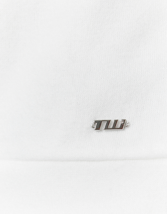 TALLY WEiJL, Pullover Basic Bianco for Women