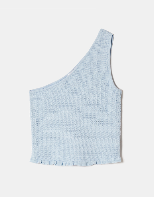 TALLY WEiJL, Blue One Shoulder Top for Women