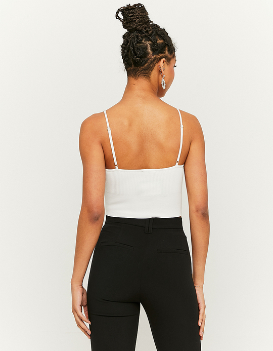 TALLY WEiJL, Top en maille bretelles strass for Women