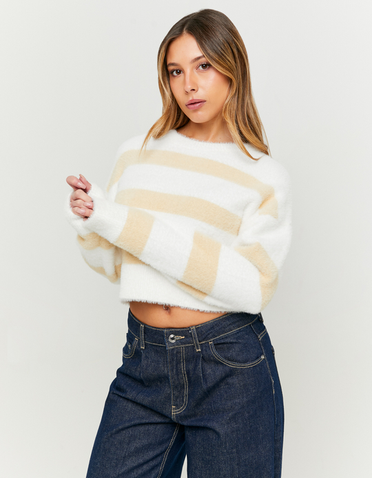 TALLY WEiJL, Gestreifter Soft Touch Pullover for Women