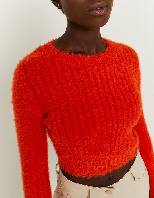 TALLY WEiJL, Kurzer Basic Pullover for Women