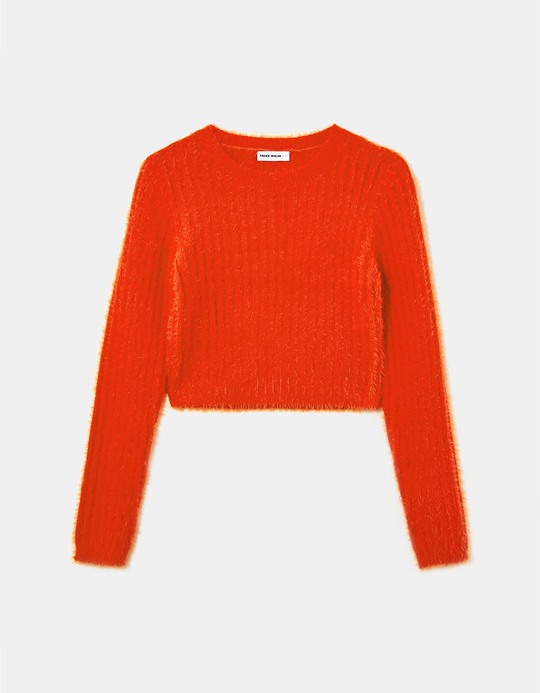 TALLY WEiJL, Kurzer Basic Pullover for Women