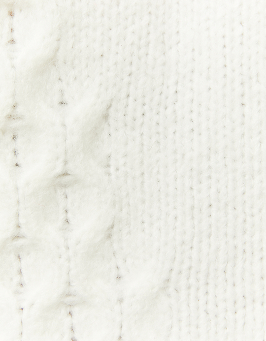 TALLY WEiJL, Weißer Pullover mit Fancy Detail for Women