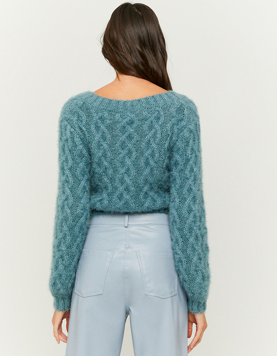 TALLY WEiJL, Blauer Soft Touch Pullover for Women