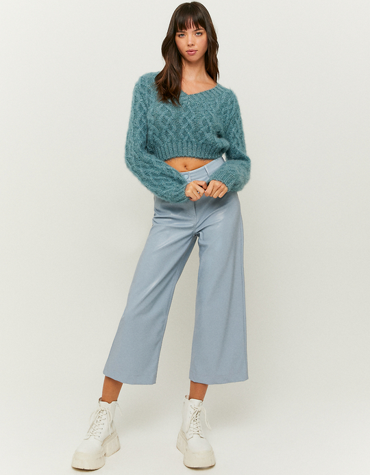 TALLY WEiJL, Blauer Soft Touch Pullover for Women