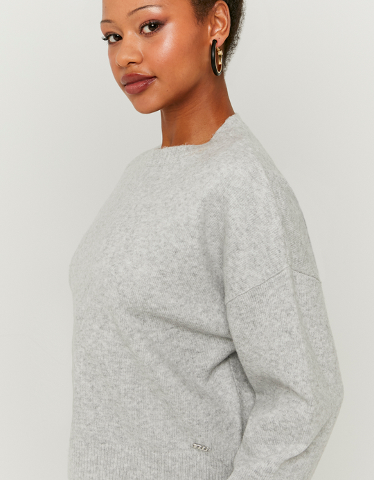 TALLY WEiJL, Maglione Grigio a Maglia for Women