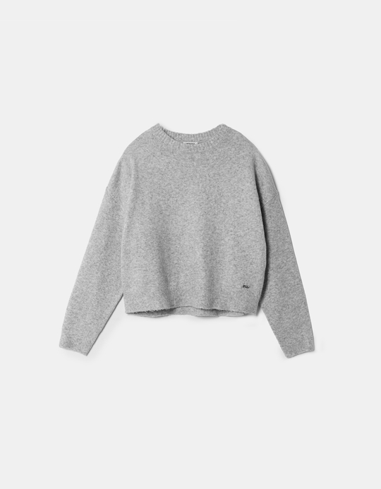 TALLY WEiJL, Gestrickter grauer Pullover for Women