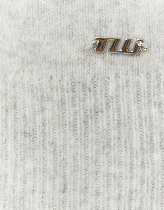 TALLY WEiJL, Gestrickter grauer Pullover for Women