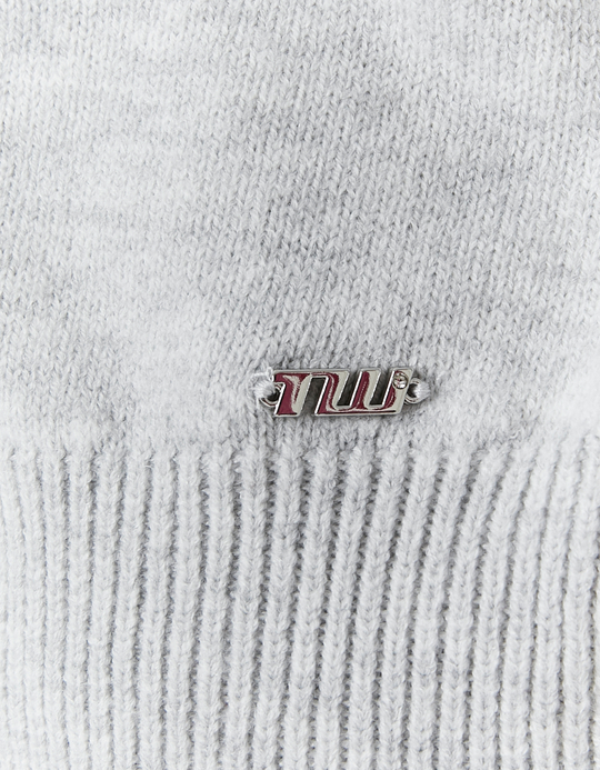 TALLY WEiJL, Pullover Basic Grigio in Maglia for Women
