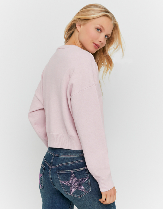 TALLY WEiJL, Maglione Rosa in Maglia for Women