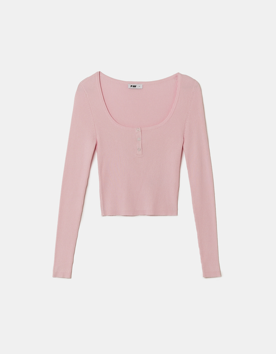 TALLY WEiJL, Maglione in Maglia Rosa for Women