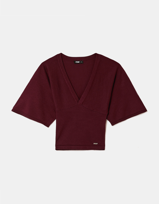 TALLY WEiJL, Burgundy Pullover for Women