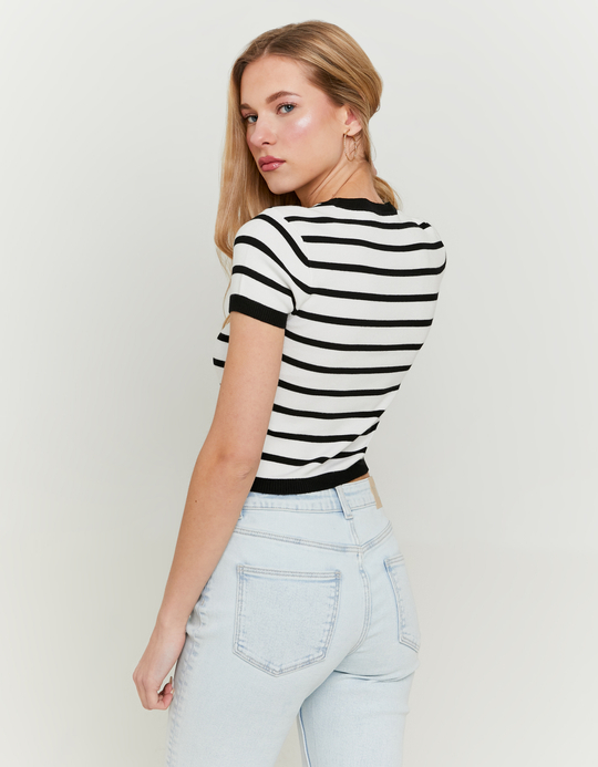 TALLY WEiJL, Striped Knitted Top for Women
