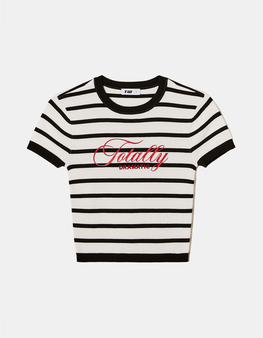 TALLY WEiJL, Striped Knitted Top for Women