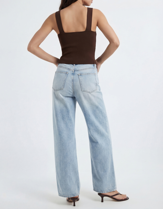 TALLY WEiJL, Brown Halter Top for Women