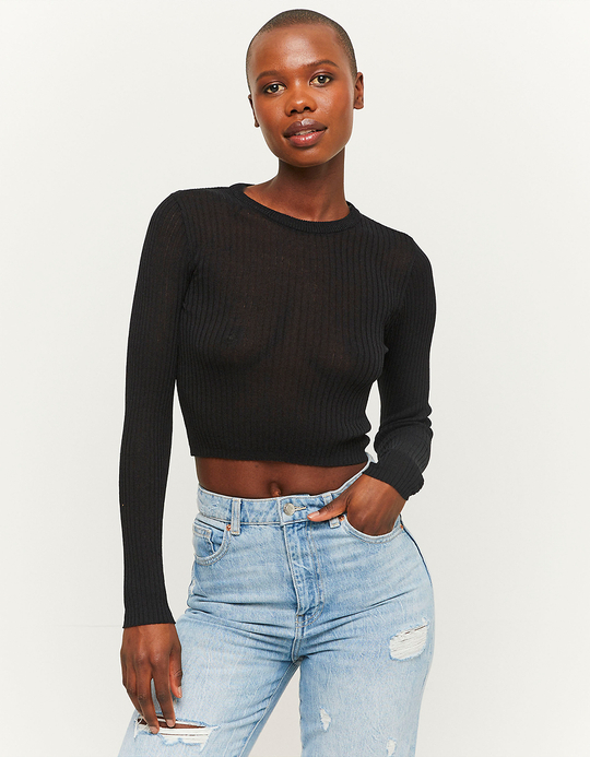 TALLY WEiJL, Transparenter Strickpullover for Women