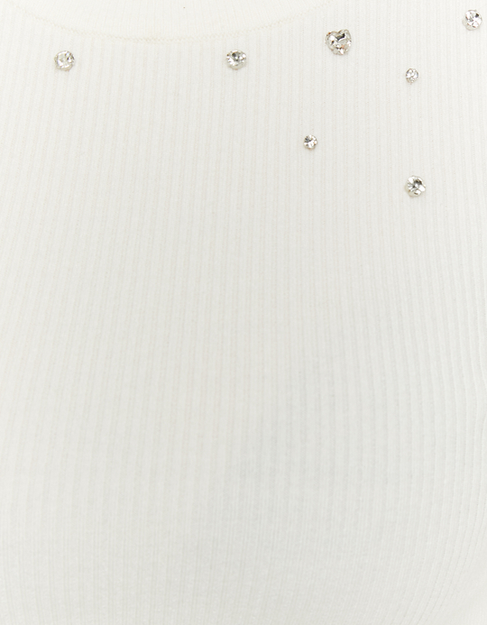 TALLY WEiJL, Beiger enganliegender Pullover for Women