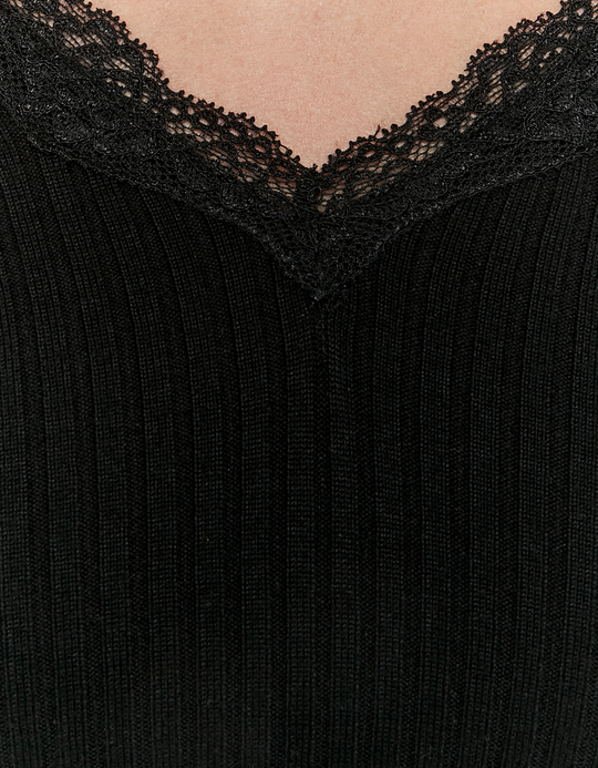 TALLY WEiJL, Schwarzer Strickpullover for Women