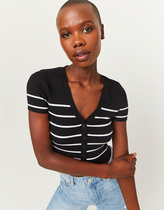 TALLY WEiJL, Gestreiftes Strick-Top for Women