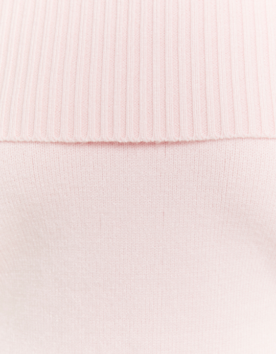 TALLY WEiJL, Πουλόβερ Off Shoulder Ροζ for Women