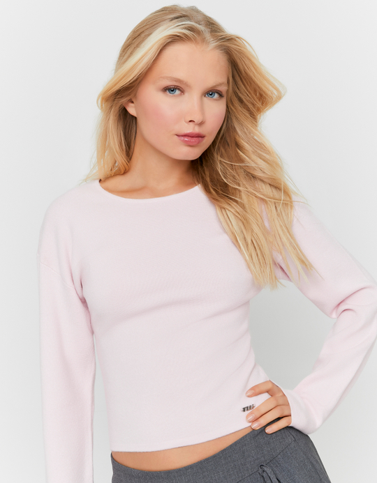 TALLY WEiJL, Pink Knit Jumper for Women